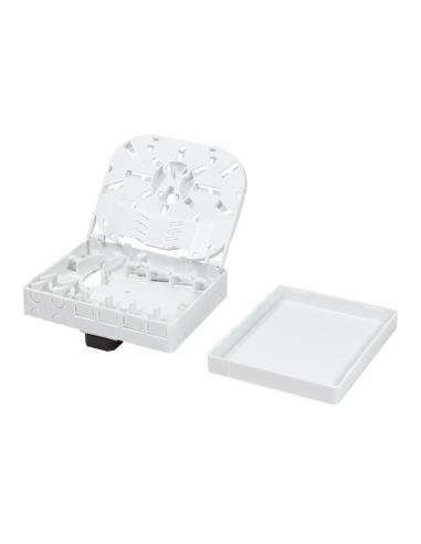 
FB1002 LOGILINK - Caja de conexión Indoor FTTH para 4 Fibras SC-S o LC-D de Logilink
