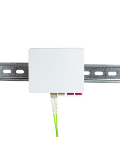 
FB1002 LOGILINK - Caja de conexión Indoor FTTH para 4 Fibras SC-S o LC-D de Logilink