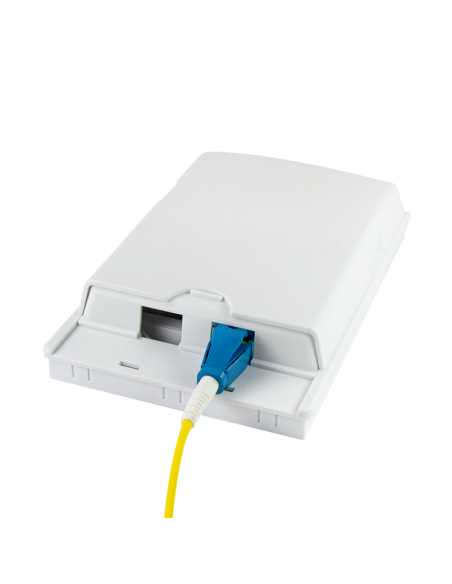 
FB1001 LOGILINK - Caja de terminación FTTH, 2 puertos, montaje en pared, blanca de Logilink
