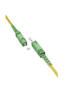 
FO-SCAPC015 - GOOBAY Cable fibra óptica SC/APC a SC/APC SM simplex 9/125 15m de Goobay 2