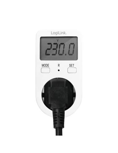 
EM0002A LOGILINK - Enchufe con Medición de gastos de electricidad ( interior) LOGILINK. Detecte equipos eléctricos ineficient