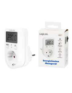 
EM0002A LOGILINK - Enchufe con Medición de gastos de electricidad ( interior) LOGILINK. Detecte equipos eléctricos ineficient