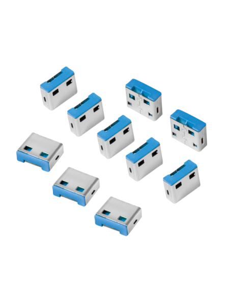 
AU0046 LOGILINK - Bloqueador de Puertos USB (10 cerraduras USB)