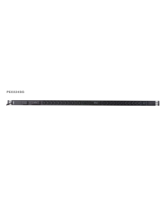 
PE0324SG-AT 24-Outlet 0U Basic PDU with Surge Protection (32A) (22x C13, 2x C19)
