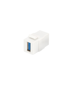 
Adaptador Keystone USB3.0-A Hembra > USB3.0-A Hembra Blanco