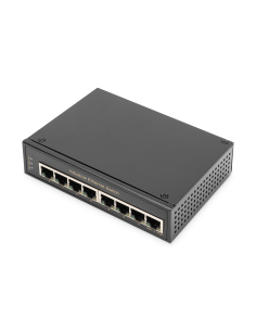 
DN-651108 Conmutador de red Ethernet Gigabit de 8 puertos, industrial, no gestionado