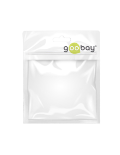 
65264 GOOBAY - Cable Displayport  Macho-Macho de  1m V.1.4 8K Carcasa de aluminio, dorado, Nylon Goobay Bolsa Retail 2