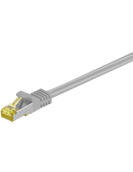 Latiguillo Cat 7 S/FTP PIMF RJ45 4x2xAWG 26/7 CU 3,00m GRIS