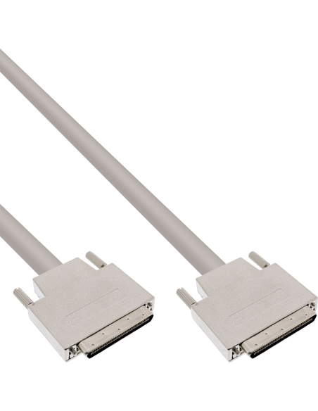 
Cable SCSI U320, 68pin micro Centronics (VHD) macho / macho, 1 metro