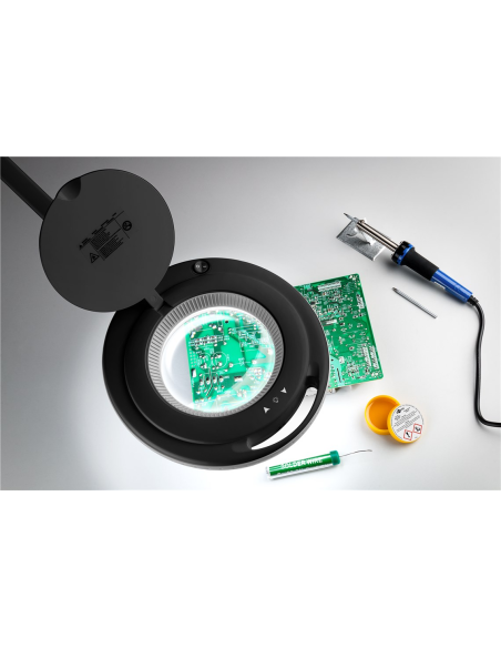 
64988 GOOBAY - Lámpara de aumento 9W 730lm 127mmX Kr 90LED dim KLEMM S