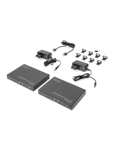 
DS-55513 Kit extender  70 metros  HDMI 2.0 COMPATIBLE CON HDMI 2.0 KVM EXTENDER+PANEL TÁCTIL