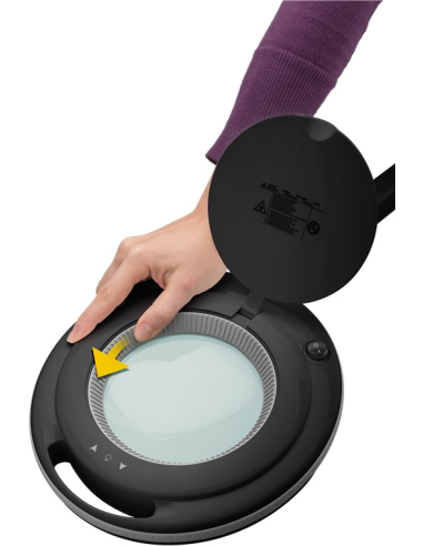 
77459 GOOBAY - WZ Lupa lente 5 dioptrías 127 mm. Lente para lámpara de aumento, 5 dioptrías, 127 mm
Lente de repuesto con au