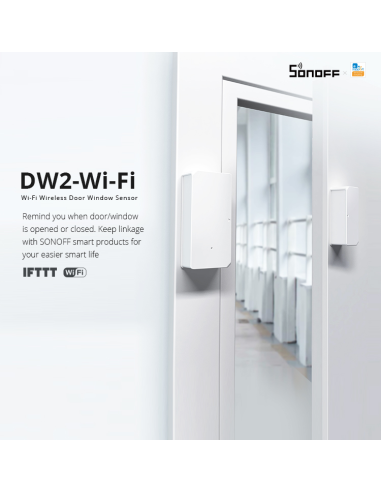 
DW2 WIFI SONOFF Wifi Wireless Sensor Puerta/Ventana
