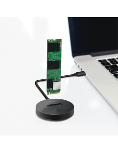 
QP0032 LOGILINK - USB 3.2 Gen2 Quickport, 1 bahía para SSD M.2 NVMe (PCIe) y SATA (NGFF). El LogiLink USB 3.2 Gen 2 Quickport 2