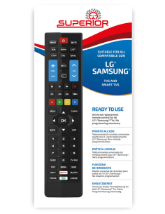 Mando a distancia universal para TV Samsung y LG Smart Superior