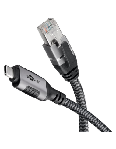 
70699 GOOBAY - USB-C 3.1 to RJ45 Ethernet Cable, 3 m