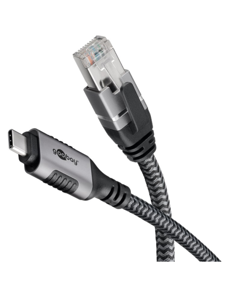 
70699 GOOBAY - USB-C 3.1 to RJ45 Ethernet Cable, 3 m
