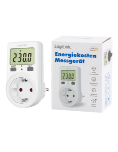 
EM0002B LOGILINK -  Enchufe con Medición de gastos de electricidad ( interior) LOGILINK 2