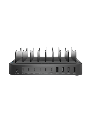 
PA0327 LOGILINK - Cargador  120W USB 4x USB-A & 6x USB-C Estacion de Carga sobremesa negra Logilink