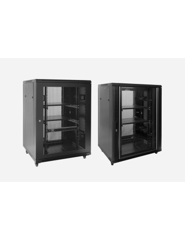 
117021 MONOLYTH - ARMARIO 19" SIN ACCESORIOS  42U SH8242 800X1200 PTA. DOBLE PERFORADA