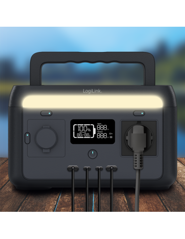 
PPS0300 LOGILINK - Estacion de Carga portatil  300W LiFePO4 battery Logilnk