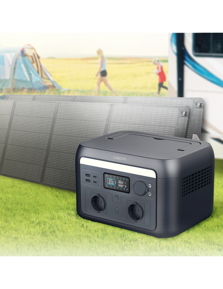 
PPS0600 LOGILINK - Estacion de Carga portatil  600W LiFePO4 battery Compatible con tuya Logilnk