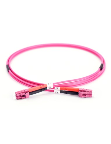 
Latiguillo F.O. LC a LC MM OM4 - 0,50m 50/125 µ, Duplex,