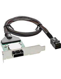 
27656A Cable Slot SAS Bracket SAS externo SFF-8088 / interno SFF-8643 0,5 m