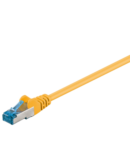 
93740 Latiguillo CAT 6A, S/FTP,  2.00 m, Amarillo, LSZH Goobay