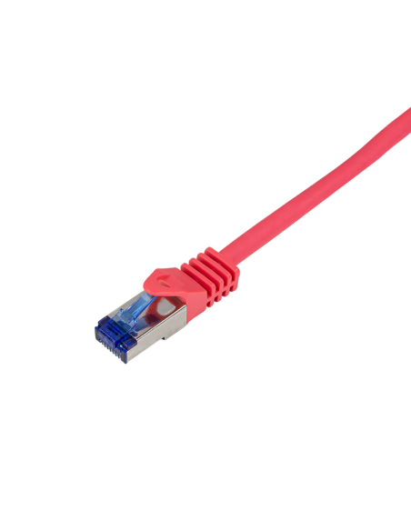 
C6A074S Latiguillo CAT 6A, S/FTP,  5.00 m, Rojo, LSZH Ultraflex Logilink