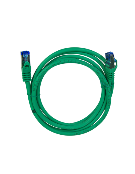 
C6A065S Latiguillo CAT 6A, S/FTP,  3.00 m, Verde, LSZH Ultraflex Logilink
