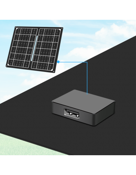 
PA0339 LOGILINK - Panel solar plegable, 1x USB-A, 7 W Logilink