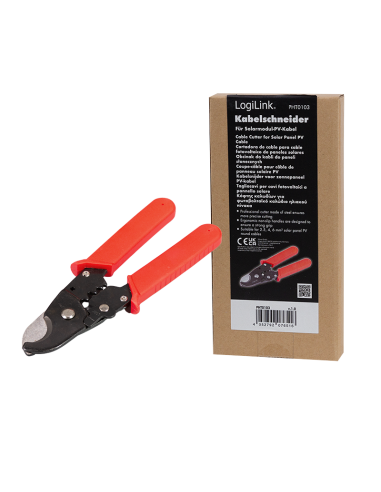 
PTH0103 LOGILINK - Cortacables para cables fotovoltaicos de paneles solares de 2,5/4,0/6,0 mm² Logilink