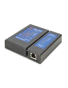 
DN-14001-2 Comprobador de estado inteligente y rápido para la conexión de mazos de cables telefónicos y de red.