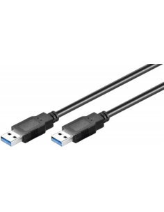 
Logilink CU0038 Cable USB 3.0 (A Macho /A Macho ) 1m Negro Doble Malla