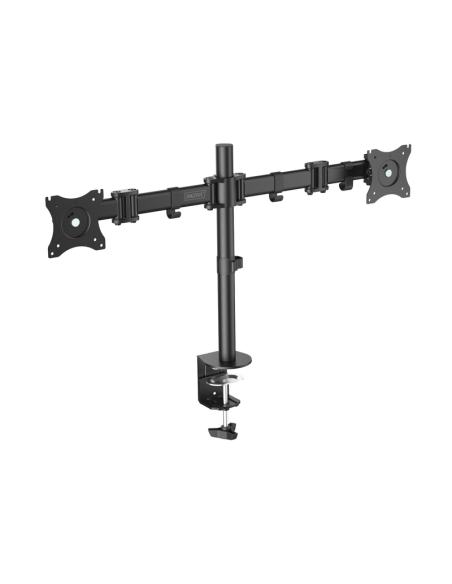 
DA-90349 Soporte de mesa mediante abrazadera para 2 Monitores de hasta 27 pulgadas de Digitus