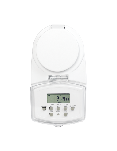 
ET0008 Programador eléctrico Digital IP44 ExteriorLogilink