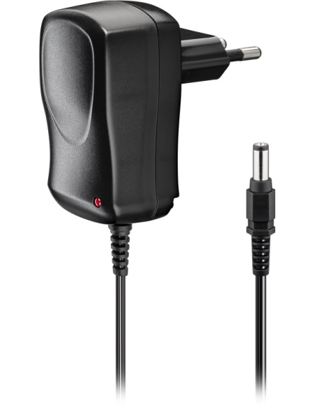 
57287 GOOBAY - Fuente de Alimentacion 12V  7,2W 0,6A Conector 5.5mmx2.1mm