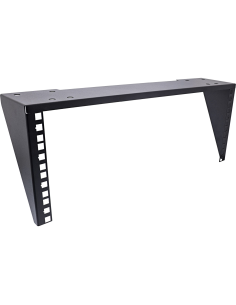 
19105D Soporte Rack 19" de montaje debajo de la mesa, 4U, negro InLine