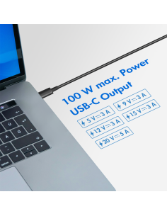 
PA0313 LOGILINK - Cargador USB-C para ordenador portátil Fuente de alimentación 100W Logilink