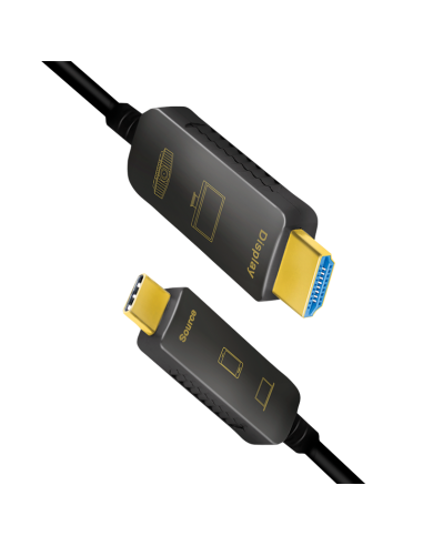
CUF0100 LOGILINK - Cable USB C Macho a HDMI Macho 10.00m 4K/60Hz 18 Gbit/s AOC Logilink