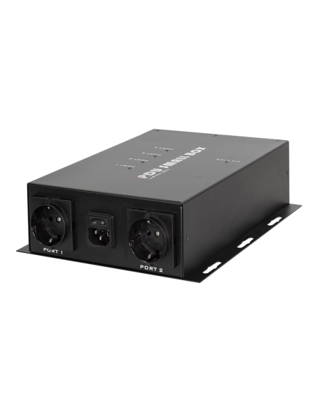 
PDU4S01 Caja de control PDU IP inteligente, 4 vías, control de energía TCP/IP, SNMP