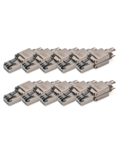 
DN-93837-10 Conector RJ45 Cat 8.1 STP Sin Herramientas METAL Digitus   (PRECIO 10 UNIDADES)   (EMBALAJE  10/50)