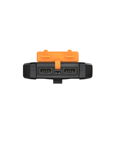 
PA0321 LOGILINK - Bateria Externa Power Bank  6000  Solar 2 puertos USB-A de control de calidad y 1 puerto USB-C Negro Naranj