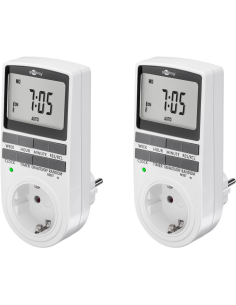 
64901 GOOBAY - Programador eléctrico digital  kit de 2 unidades