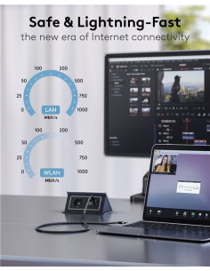 
70755 GOOBAY - USB-C 3.1 to RJ45 Ethernet Cable, 15 m 2