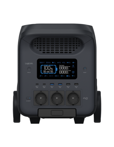 
PPS3000 LOGILINK - Estacion de Carga portatil 3000W LiFePO4 battery Tuya compatible Logilink