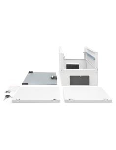 
DN-49104 Armario Mural 10" 12U 592x315x300 mm, color Gris (RAL 7035) Puerta de Cristal SOHO-PREMONTADO 2