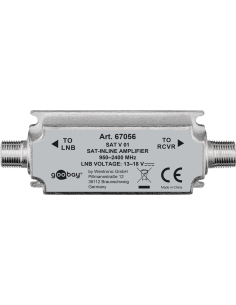 
67056 GOOBAY - Amplificador de Señal 950-2400MHz, 20dB 2