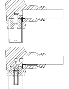 
11526 GOOBAY - Cable de Antena de  2,5m Coaxial Macho 90°  a Coaxial Hembra 90° Blan <70 dB Negro Doble Malla Bulk Goobay 2